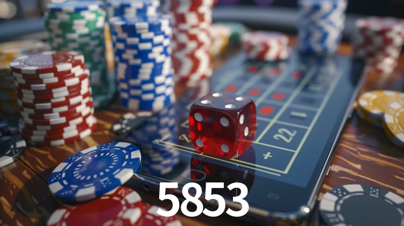 5853